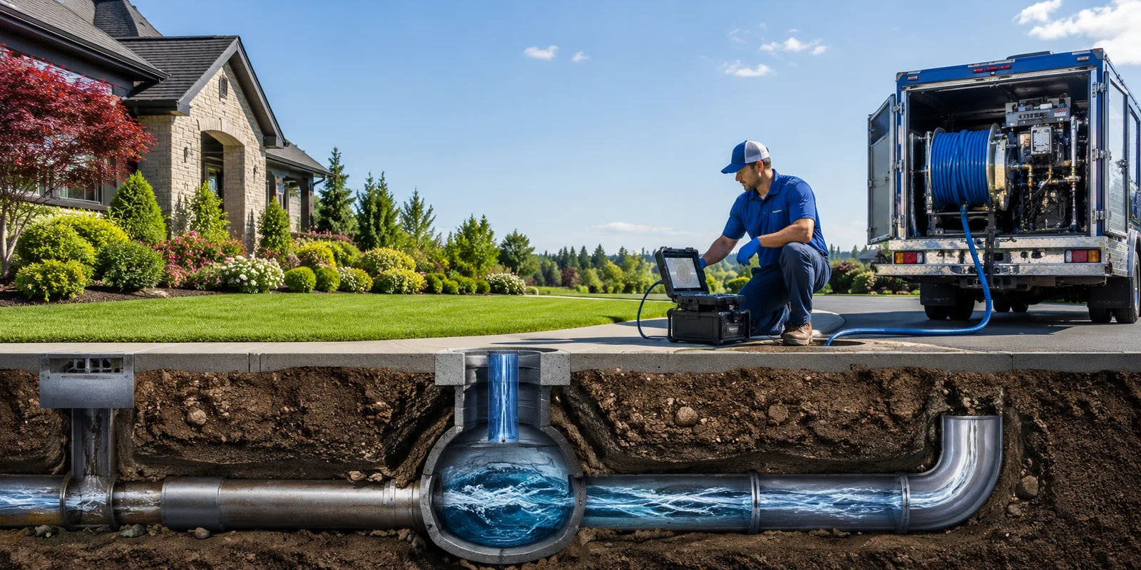 Drainage restoration information for Clearlake Oaks, CA
